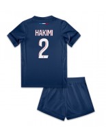 Paris Saint-Germain Achraf Hakimi #2 Hjemmedraktsett Barn 2024-25 Korte ermer (+ bukser)